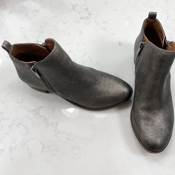 Lucky Brand Shoes - Lucky Brand Basel bootie size 8 metallic